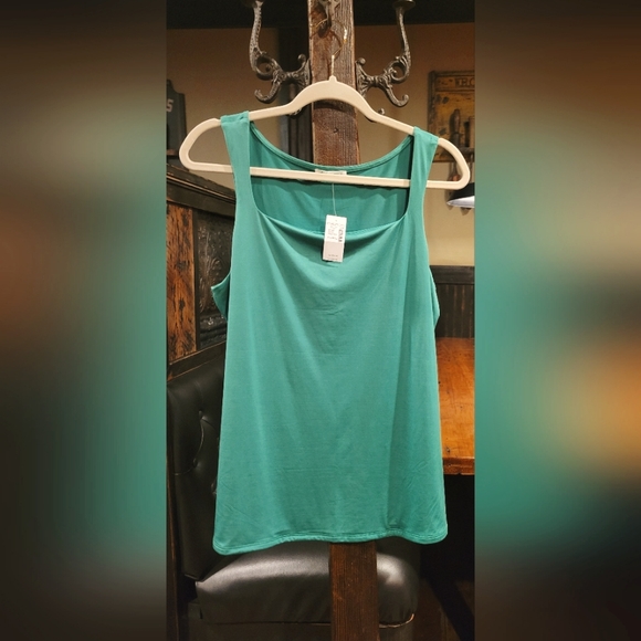 NWT Maurices Emerald Tank XL - Picture 2 of 8